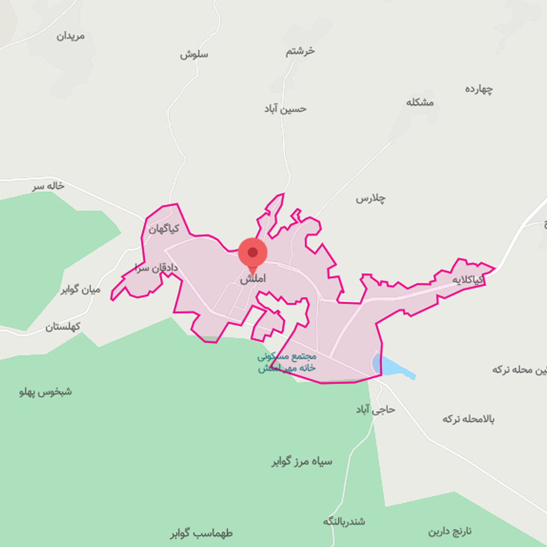 نقشه املش